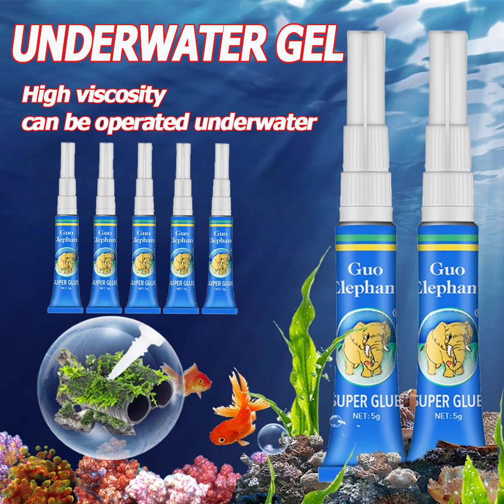 Marine Aquarium Glue - 3/5/10 szt. Klej do mocowania mchu