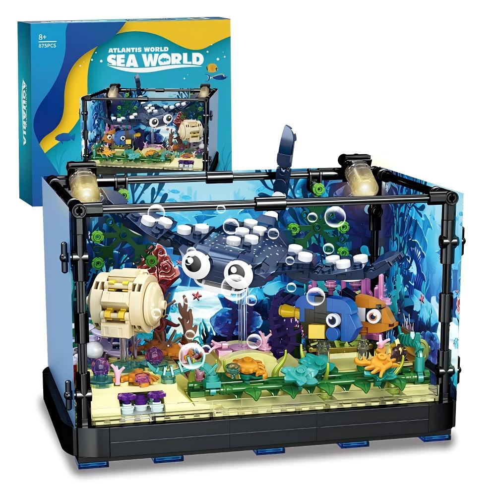 Marine Aquarium Cube - Zestaw do budowy akwarium - zabawka