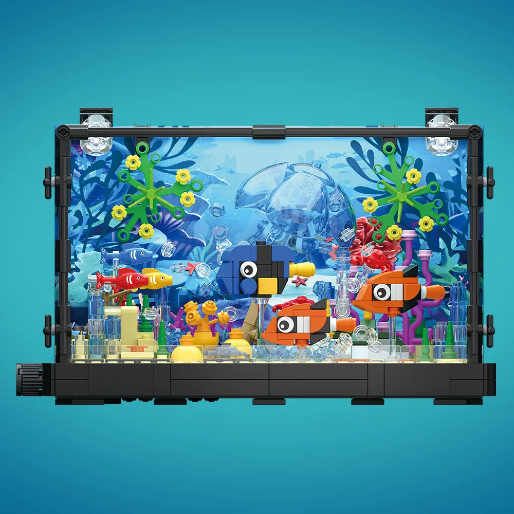 Zestaw klocków do budowy akwar – Marine Aquarium Cube recenzja i cena