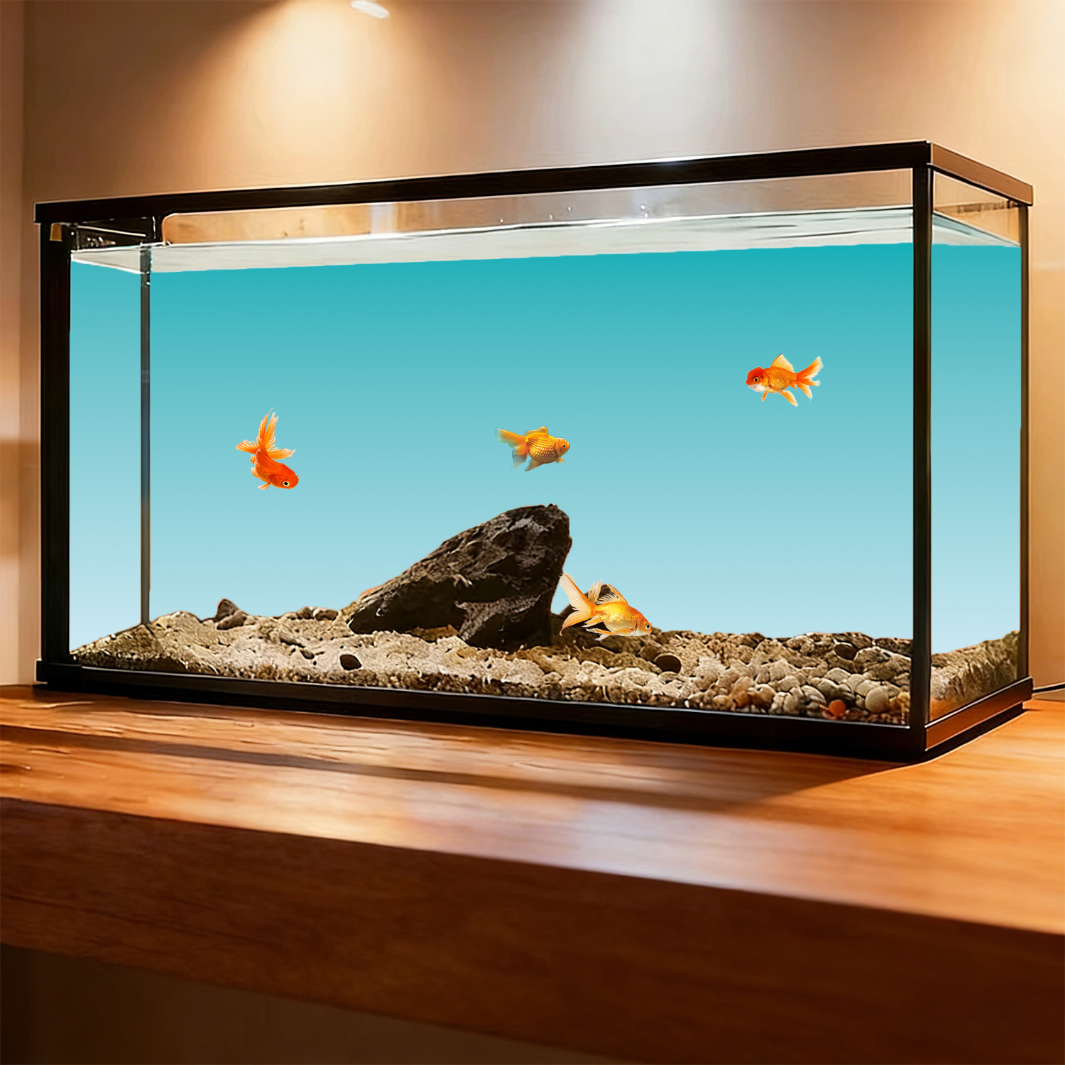 Niebiesko-biały gradient, malo – Marine Aquarium Glue recenzja i cena