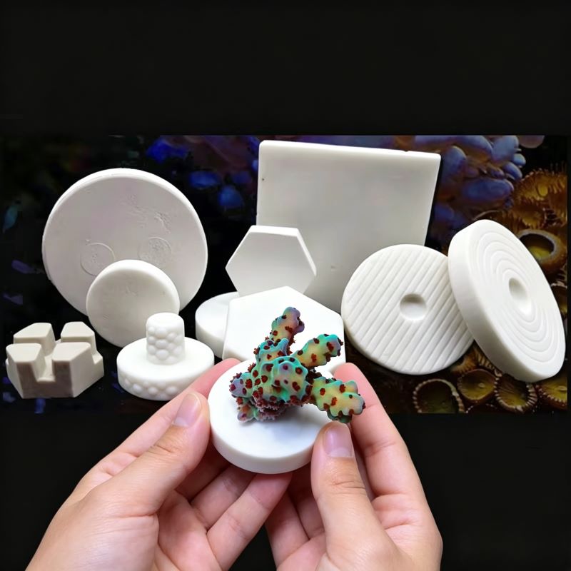Podstawki ceramiczne SPS do ko – Coral Frag Plug recenzja i cena