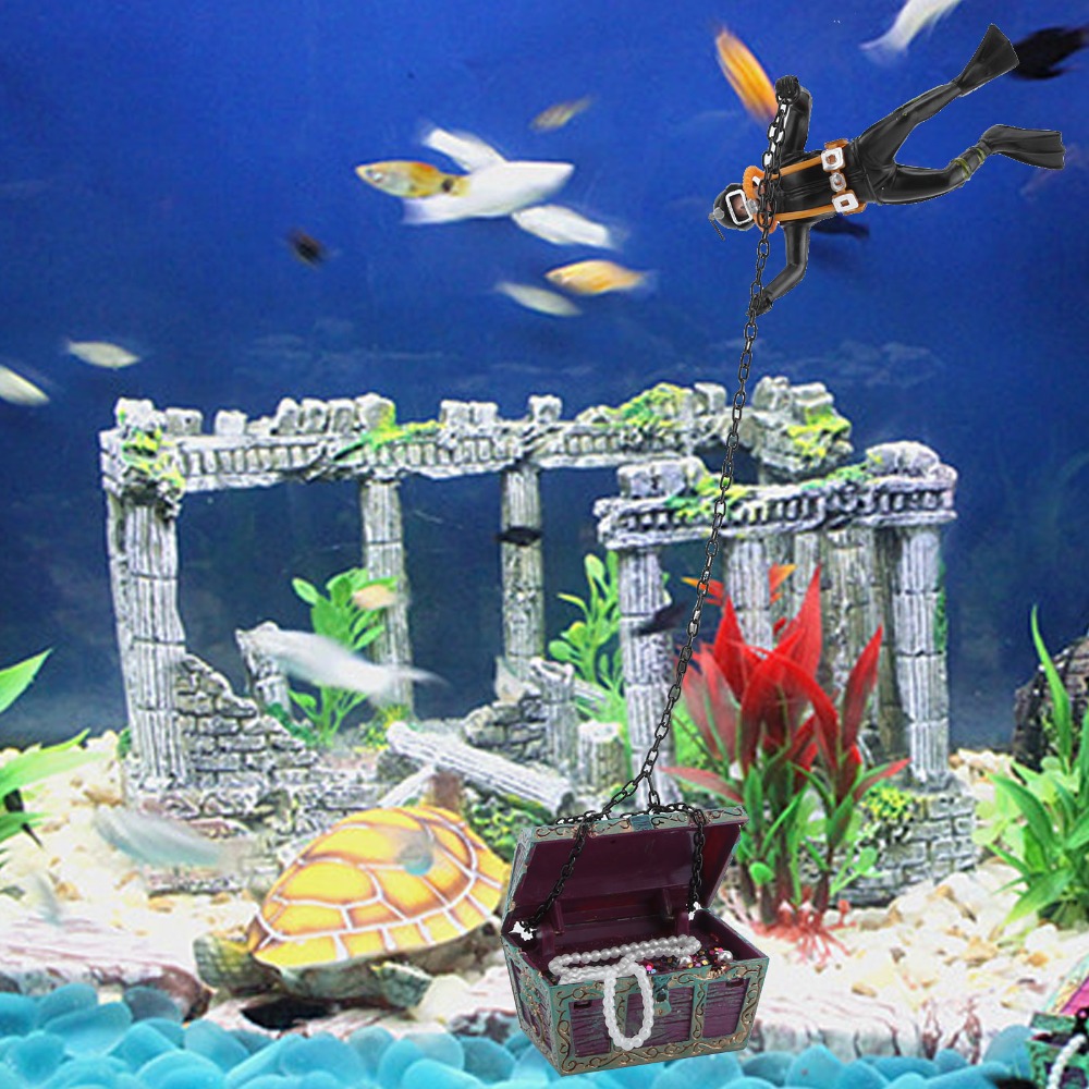 Ozdoba do akwarium z żywicy, a – Marine Aquarium Live recenzja i cena