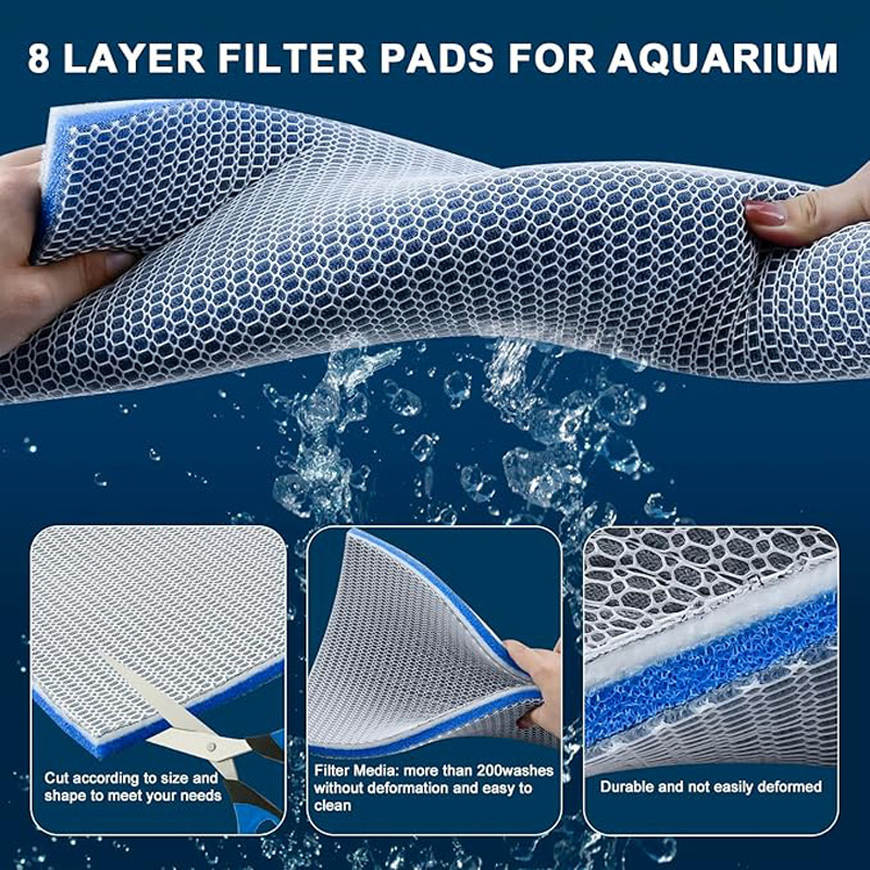 Filtr gąbkowy 8D do akwarium,  – Marine Aquarium Glue recenzja i cena