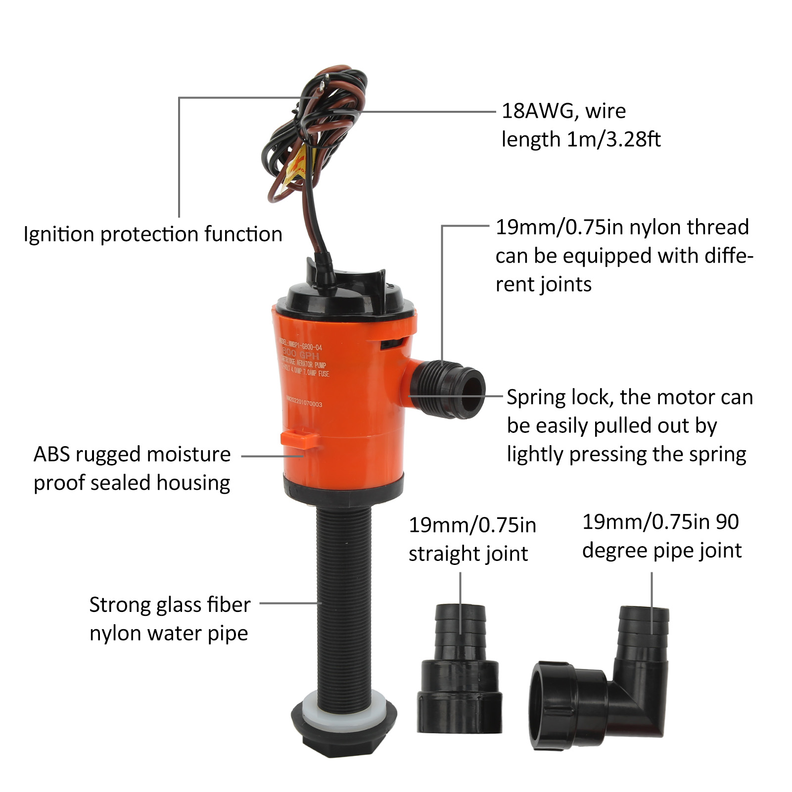 Aerator Livewell Pump 800GPH 1 – Marine Aquarium Live recenzja i cena