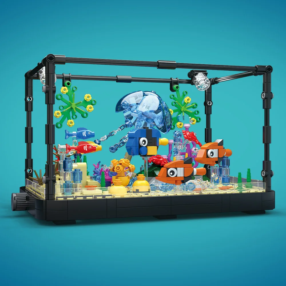 Zestaw klocków do budowy akwar – Marine Aquarium Cube recenzja i cena