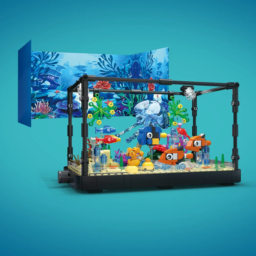 Zestaw klocków do budowy akwar – Marine Aquarium Cube recenzja i cena