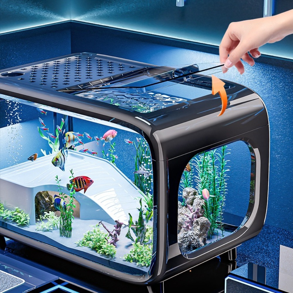 Przezroczysty luksusowy akwari – Marine Aquarium Live recenzja i cena