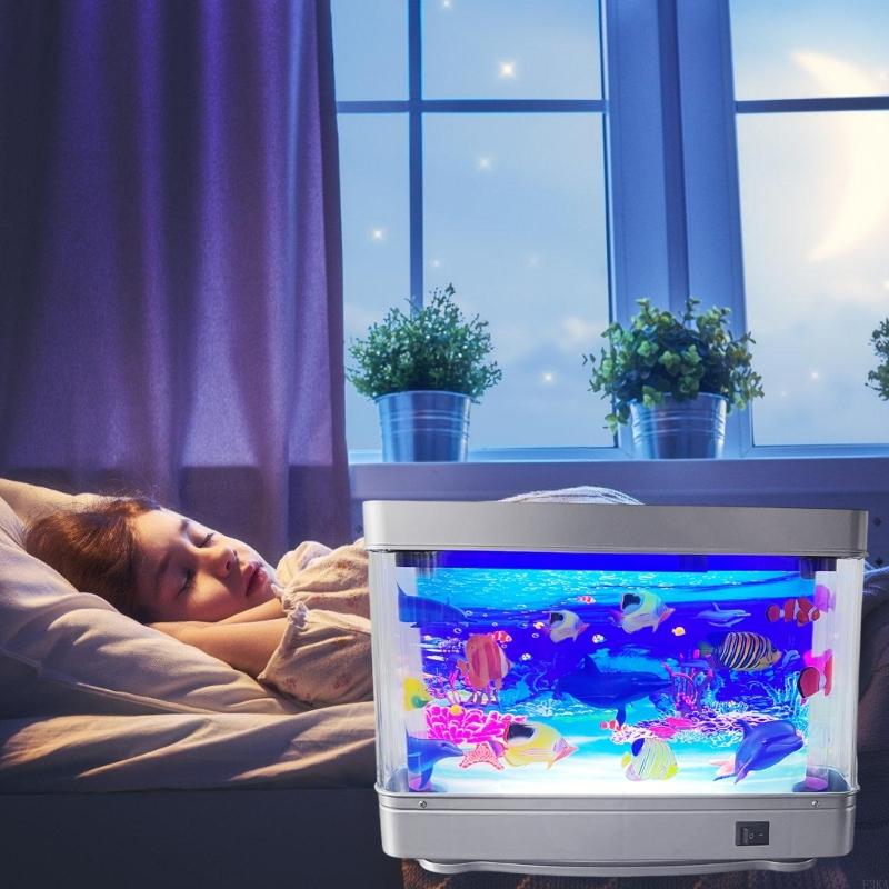 Bezpieczna lampka nocna LED w  – Marine Aquarium Live recenzja i cena